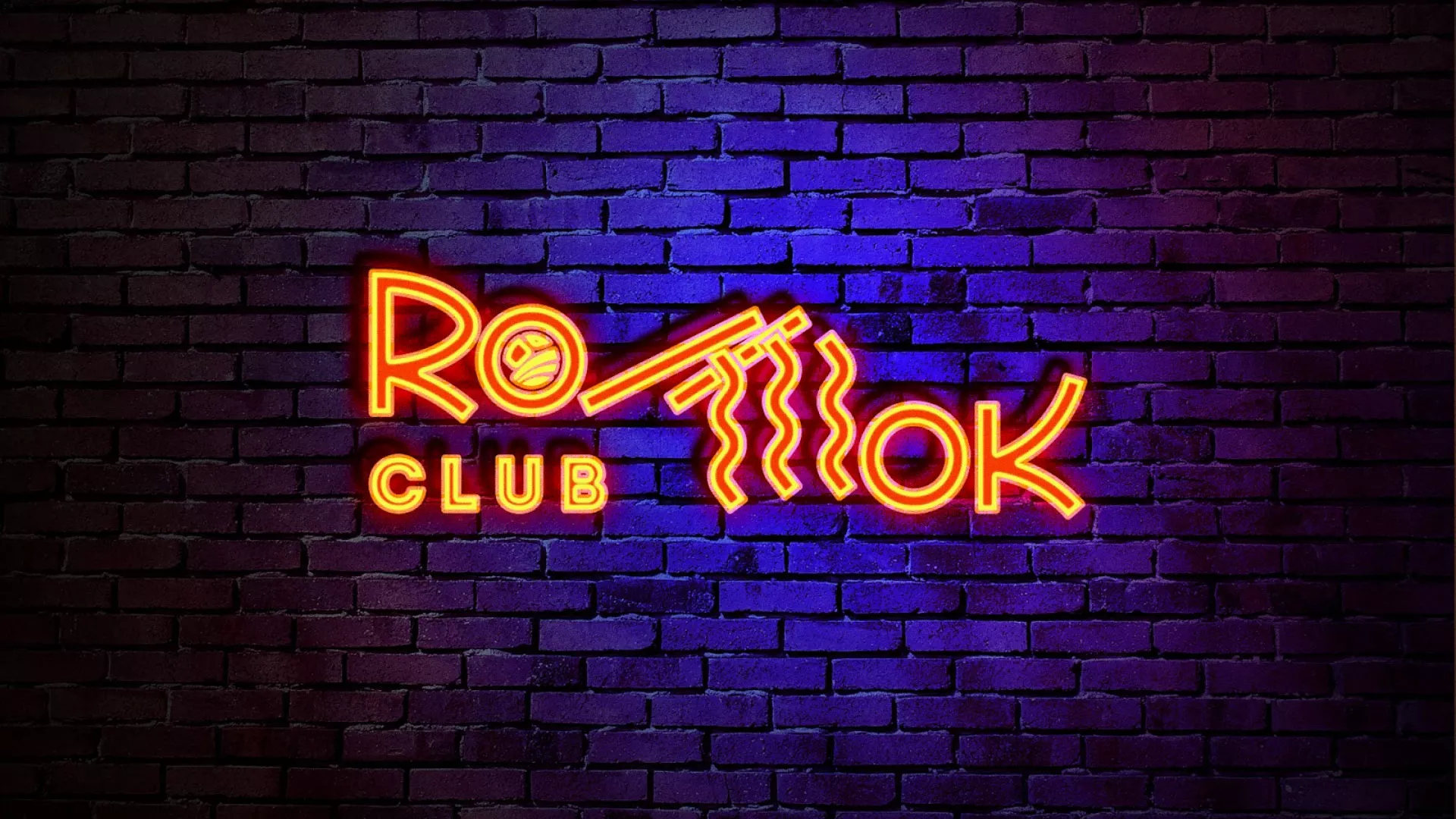 Разработка интерьерной вывески суши-бара «Roll Wok Club» в Михайловке